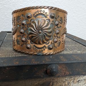 Bell Trading Stamped Copper Cuff Bracelet